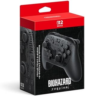 【任天堂純正品】Nintendo Switch 2 Proコントローラー バイオハザード レクイエム エディション
