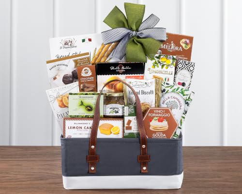 Wine Country Gift Baskets The Connoisseur Gourmet Gift Basket Food Gift Basket for Families College Students Appreciation Thank You Congratulations Get Well Soon Care Package - Image 3