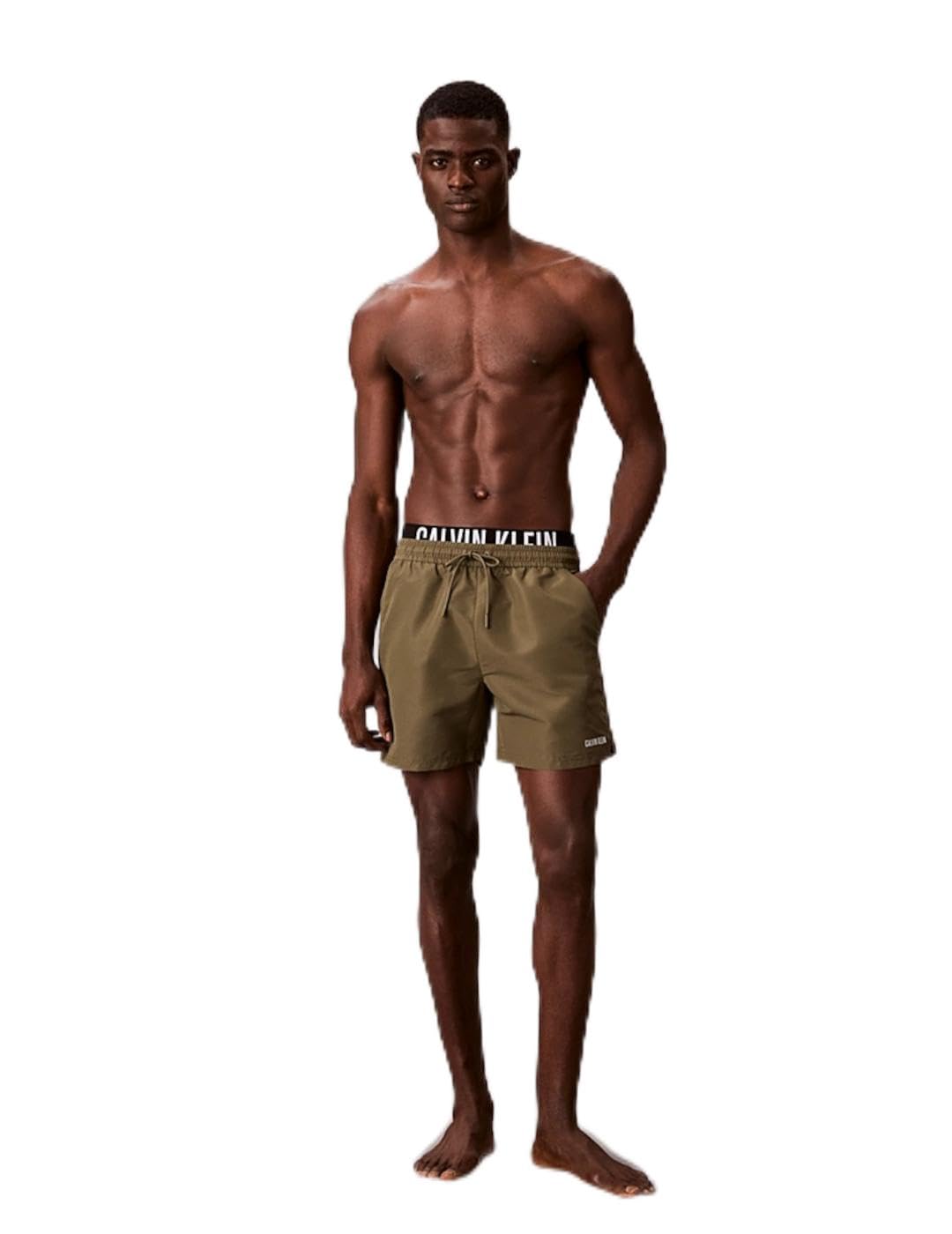 Calvin Klein Herren 5" Boxer Intense Power Lv00n61015 Badehose (1er Pack)