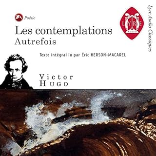 Couverture de Les Contemplations. Autrefois