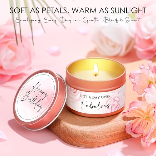 Birthday Gifts for Women Happy Birthday Gift Baskets for Women Unique Not A Day Over Fabulous Mug Gift ideas Pink Gifts Box Set Presents for Her Friends Mom Sister Wife Coworkers Daughter Aunt Mom