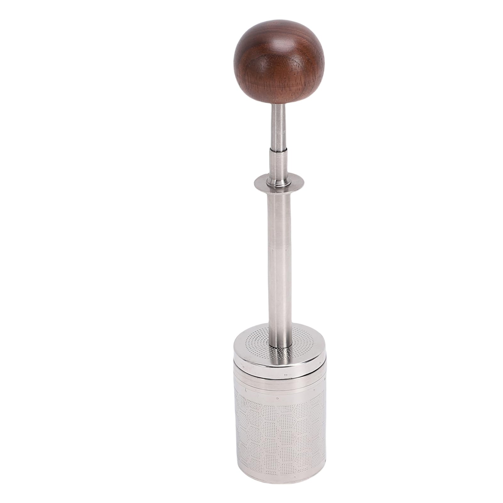 Passoires à thé Extrudées pour thé en Vrac, Filtre à café en Acier Inoxydable 304 avec Longue Poignée pour Tasse et Théière, Petits Trous pour la Préparation du café