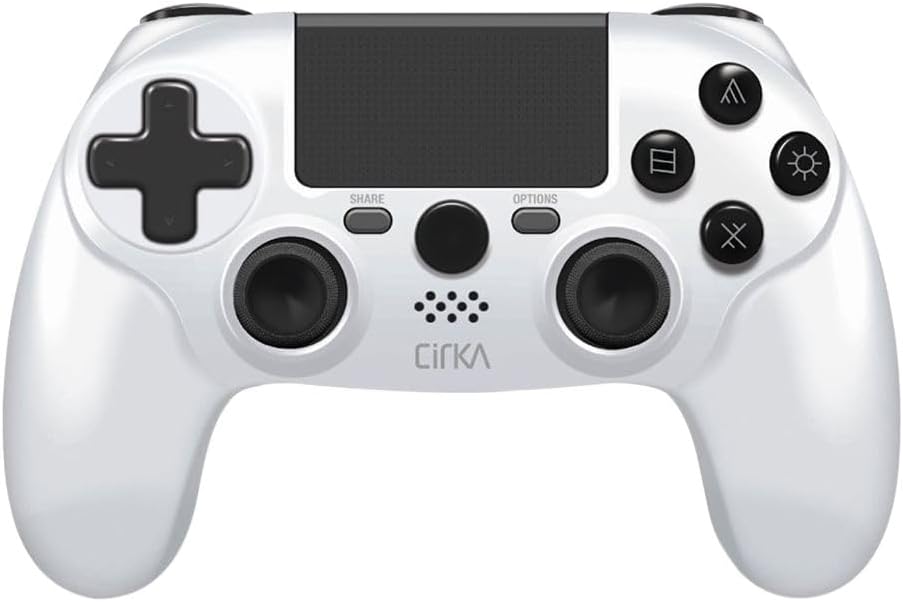 Hyperkin Cirka NuForce Wireless Game Controller for PS4 (White)