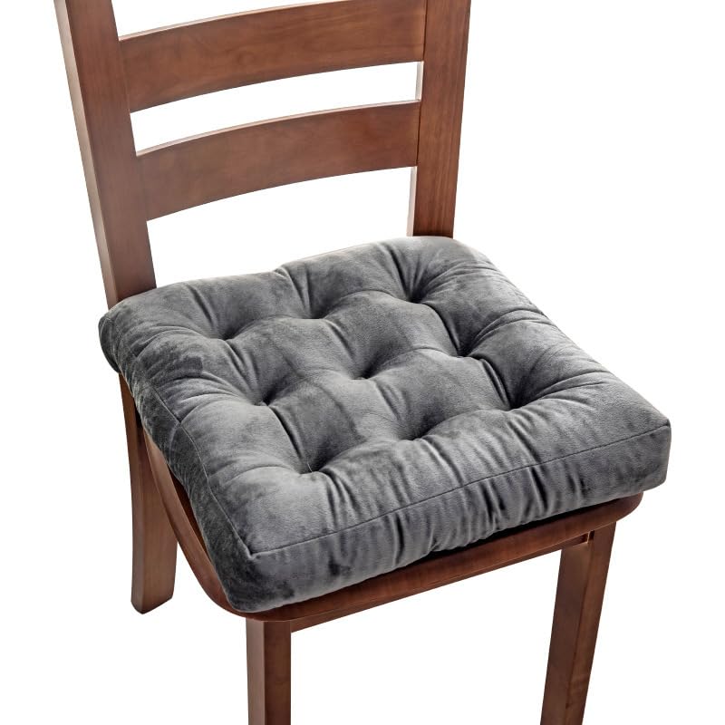 Coussin de chaise en velours de coton PP Cocoarm aux finitions soignées
