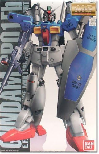 Bandai Hobby GP01FB Gundam Metallic Bandai Master Grade Figura de acción