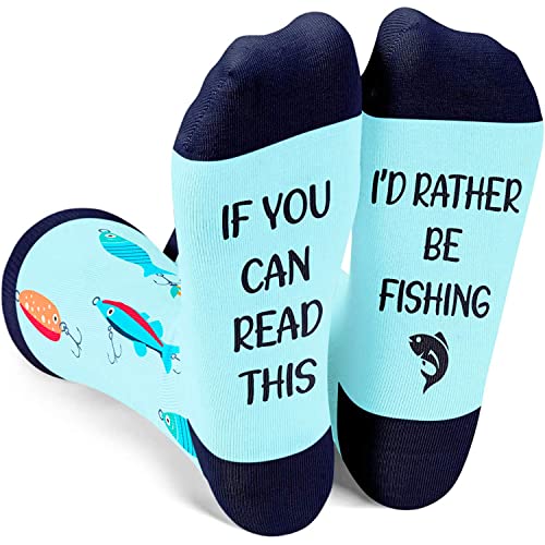 Zmart Funny Lifting Fishing Baseball Chess Socks, Novelty Gifts For Golfer Reader Football Lover