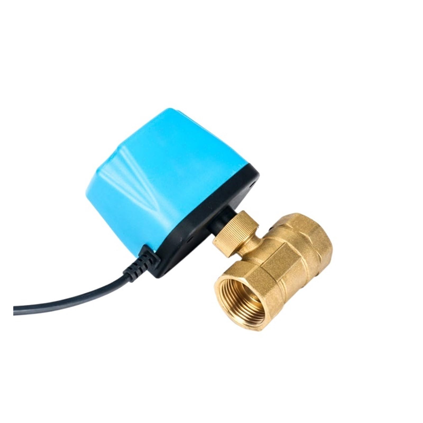 Válvula de control Válvula de bola eléctrica de latón de 1/2 ", 3/4", 1 ", 1-1/2", 2 ", dos cables, dos vías, normalmente cerrada, normalmente abierta, válvula de conmutación AC220, válvula de agua pa