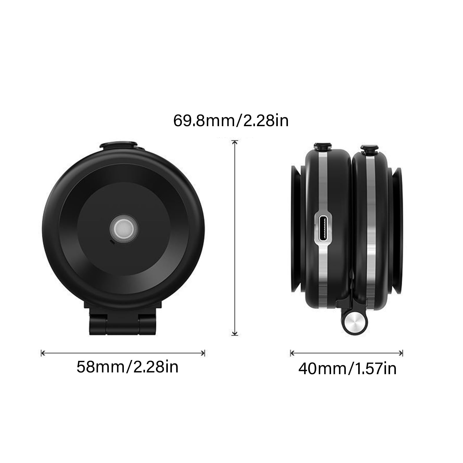 Supporto per Supporto per Smartphone Magnetico Parabrezza con Aspirazione A Vuoto A 360 Gradi Rotabili per Le Videochiamate Navigazione