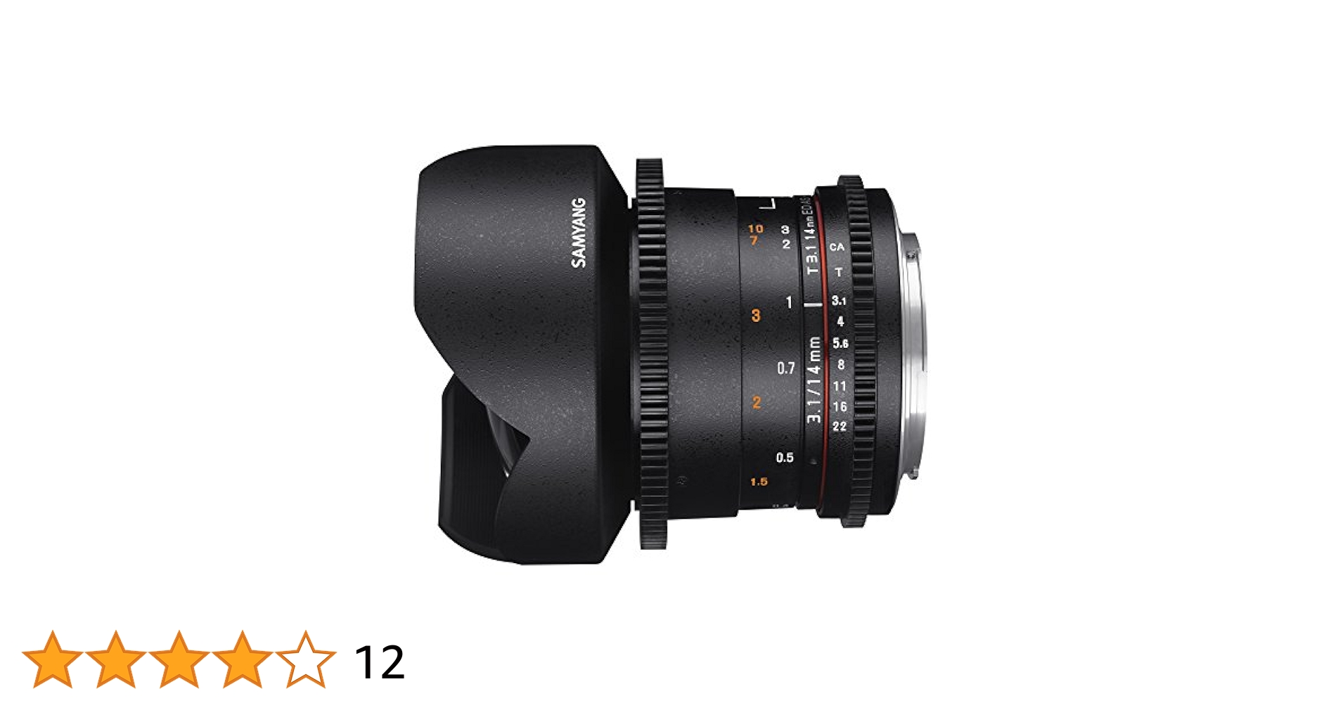 SAMYANG 14mm t3.1 Eマウント(14mm f2.8と同じ)（Samyang MF