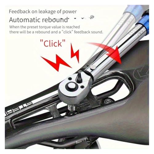 Jeu de 32 clés dynamométriques 1/4 pouces coffret outillage auto vélo