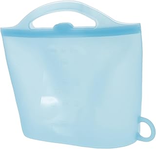 再利用可能シリコーン製蒸気調理バッグ 電子レンジ対応 食品保存袋 哺乳瓶温め 野菜果物鮮保持 ポーチ