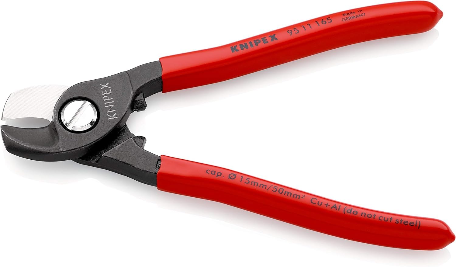 Knipex Coupe-câbles gainées en plastique 165 mm, 95 11 165