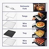 12L Digital Air Fryer Oven Combi with Timer (Sage Green) - Image 2