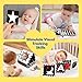 URMYWO 10 Pcs High Contrast Black and White Baby Toys for Newborn, Tummy Time Mirror, Rattle, Teether, Visual Stimulation Learning Cards, Sensory Toys for 0-6 Months, Baby Boy Girl Gift Easter Stuffer