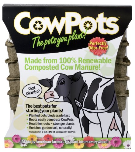 CP3-12 3-Inch CowPots 12-Pack