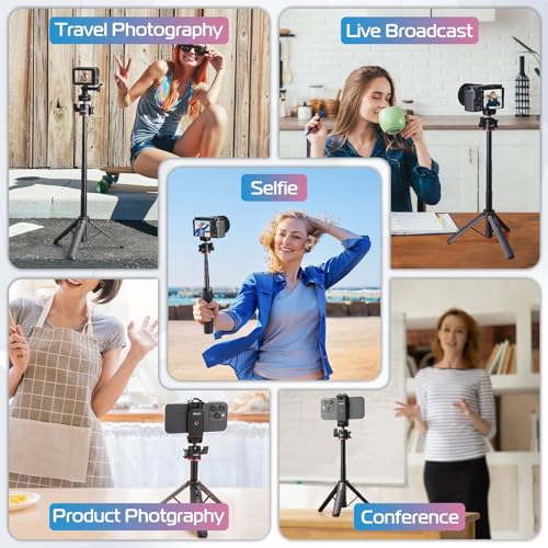 ULANZI MT-73 Extension Pole Tripod, Mini Selfie Stick