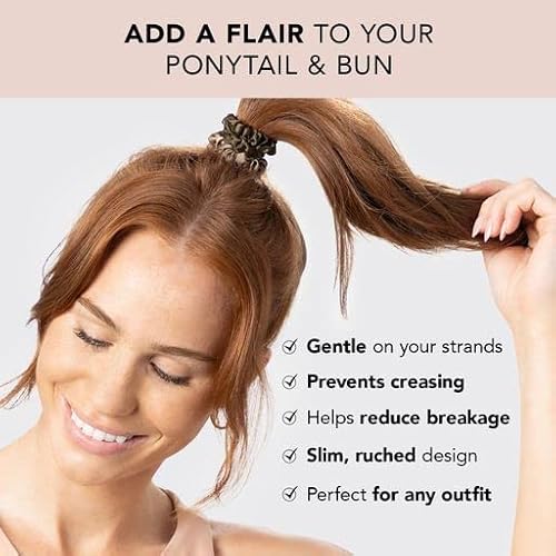 Kitsch 810112560558 Satin Hair Scrunchies For Women, Softer Than Silk Scrunchies thumb #2