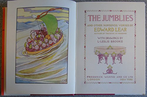 The Jumblies and Other Nonsense Verses 0723205833 Book Cover