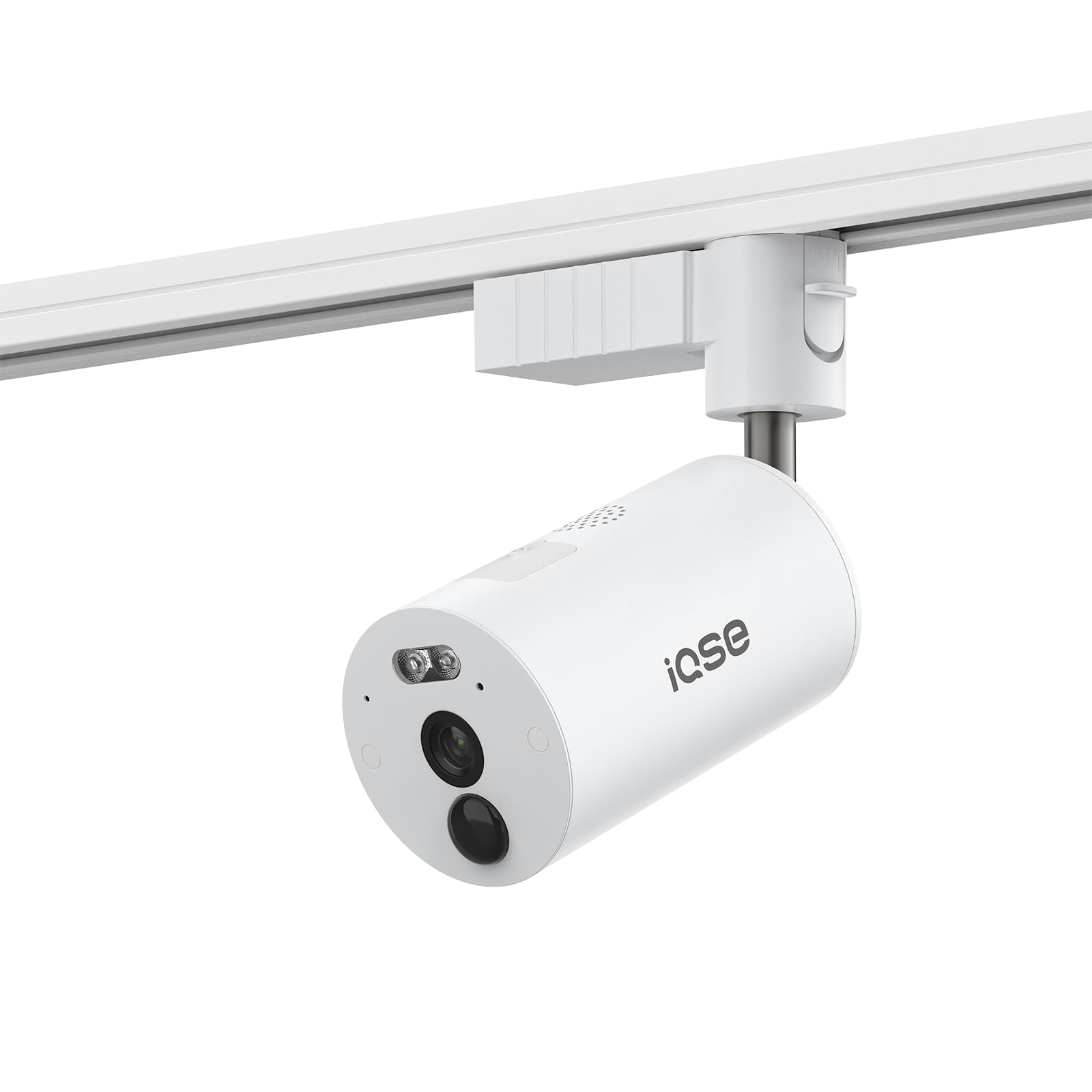 IQSE ダクトレール用防犯カメラ 室内 フルワイヤレス デュアル給電 Amazon.co.jp: 【ダクトレール直付け・工事・電源不要】IQSE 防犯