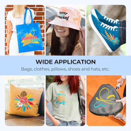 Image of HTVRONT Heat Transfer Vinyl Roll -12 inch x 4FT Black HTV Vinyl for T-Shirts, Black Iron on Vinyl for All Cutting Machines - Easy to Cut & Weed for HTV Heat Transfer Vinyl Design