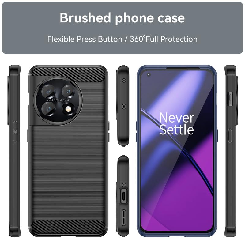 Image of Basic Case for OnePlus 11 (Carbon Fibre Black)