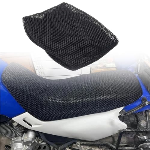Funda de asiento transpirable con cojín aislante para moto Yamaha XT600E