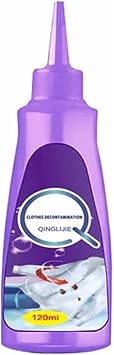 Active Enzyme Laundry Stain Remover - White Shirt Guardian, Garment Stubborn Stain Cleaner Oil Remover, Clothes Stain Remover, Clothing Quick Laundry Dry Cleaner 1-PCS