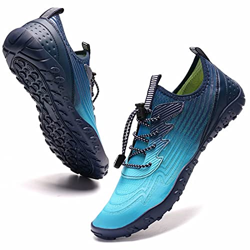 Image of YALOX Water Shoes Men's Women's Swim Shoes Outdoor Beach Barefoot Quick-Dry Aqua Pool Socks Swimming Yoga Surfing Exercise