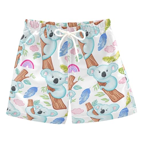 CHIFIGNO Boys' Swim Trunks Quick Dry Swimwear Swimsuit Kids Summer Beach Board Shorts Swim Shorts