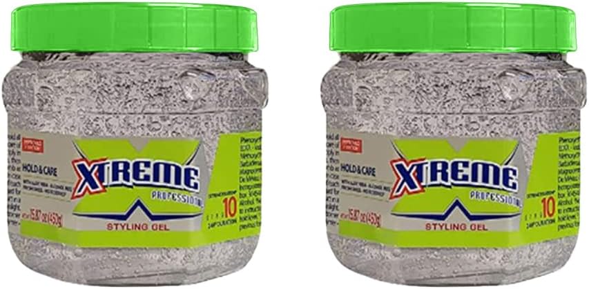 Wetline Xtreme Professional Extra Hold Wet Line Styling Gel, 15.72 Ounce - SET OF 2