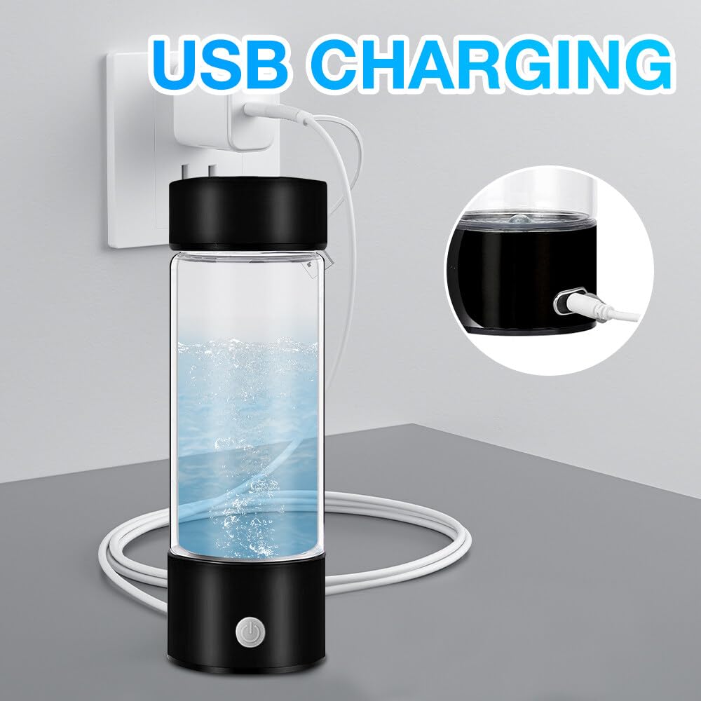 Amazon | IXYHKB 水素ウォーターボトル 420ml 水素ウォーターボトル 