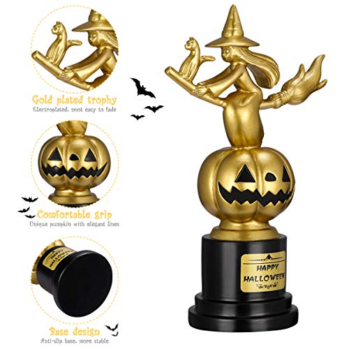 Toyvian 1 peça de troféu de abóbora de Halloween troféu de abóbora troféu esportivo troféu dourado p