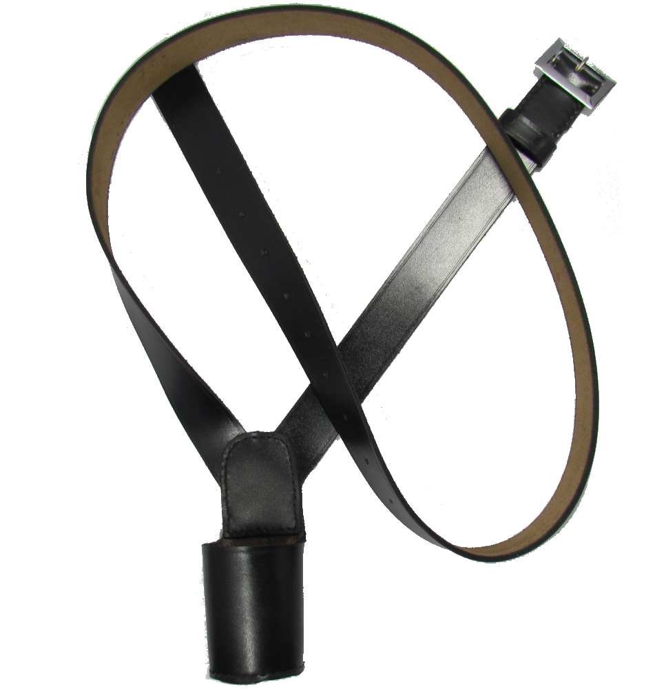 Cross Belt,Flag Carrier,Belt Flag Holder, Black Left Shoulder R1827