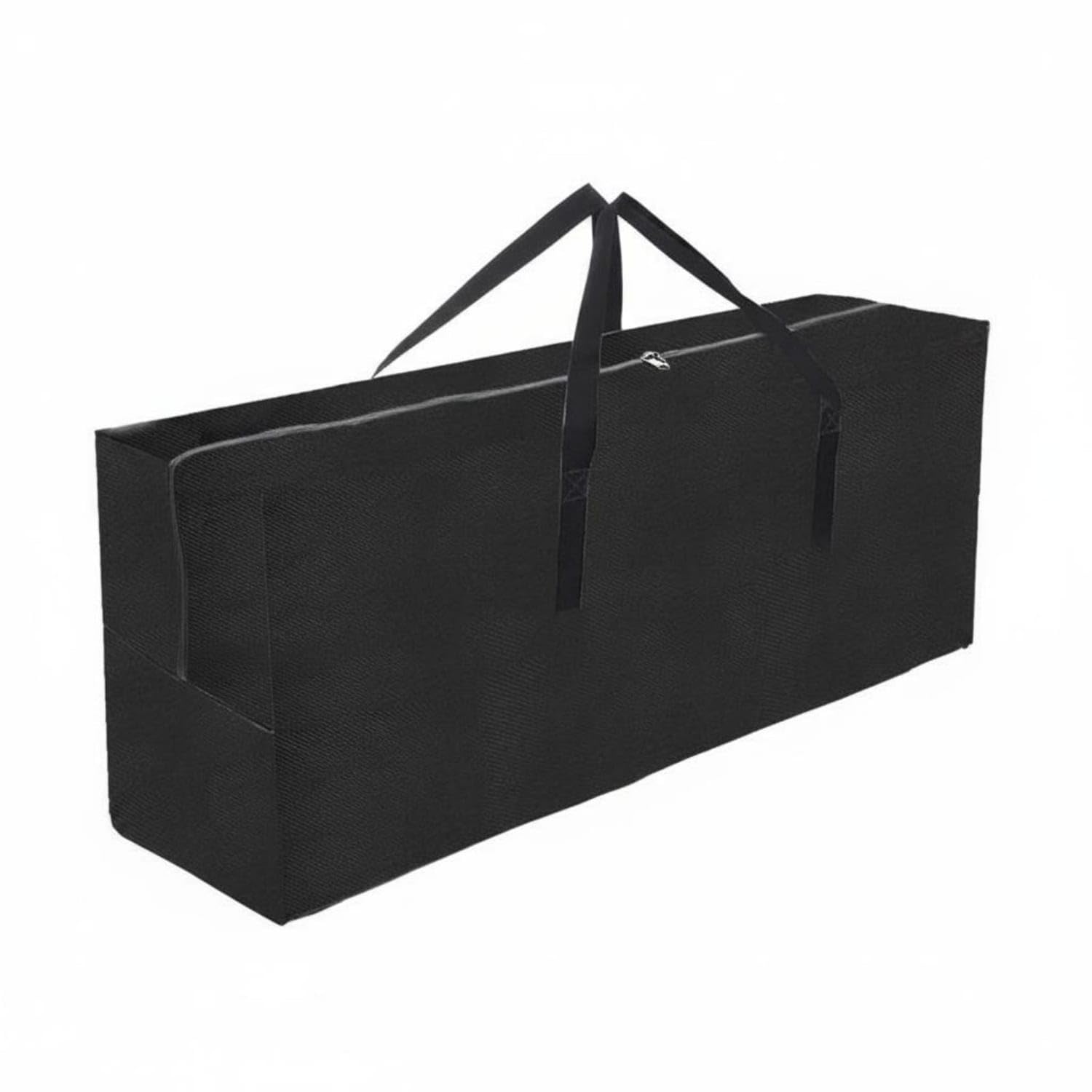 Reinforced Handles Outdoor Cushion Storage 47x51cm 600D ABS | Weather Protection Reinforced Construction Convenient Handling Practical ABS 47x51cm 600D-image-30