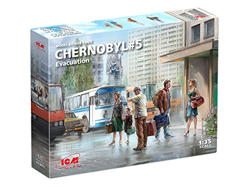 Kit Modelo Plástico Figuras Chernobyl Extracción 1:35 miniatura 1