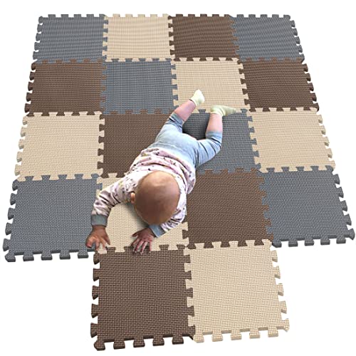 Image of 18 Pieces Puzzle Mat for Babies Foam Interactive Play Mat for Children G301018-106110112