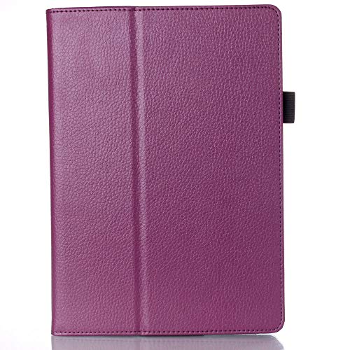 para Funda para Lenovo Tab2 a10-70 A10-70F / L A10 70 Funda de Cuero con Tapa Inteligente para Lenovo Tab 2 A10-70L Tablet 10.1 Funda para Tableta-PÚRPURA