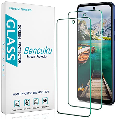 Bencuku (2 Pack) Designed for Motorola Moto G Play (2023) Tempered Glass Screen Protector, Anti Scratch, Bubble Free
