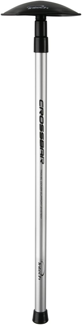 Intech Crossbar Golf Travel Bag Support Rod | Sturdy Aluminum Pole, Thick Anti-Impact Cover, Golf Club Protector for Airline Travel