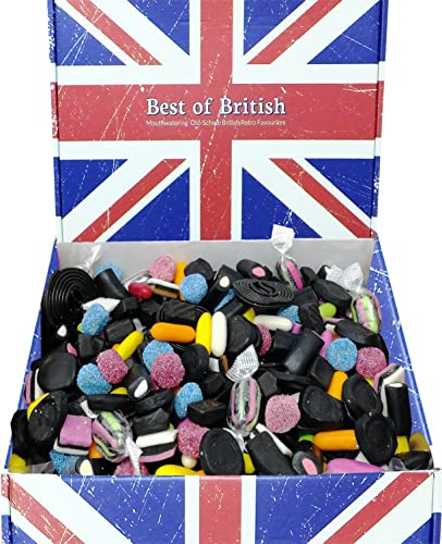 Liquorice Sweets Mix Gift Hamper: Licorice Selection Gift Box: Birthday Gifts For Him & Her; Men & Women: 900g