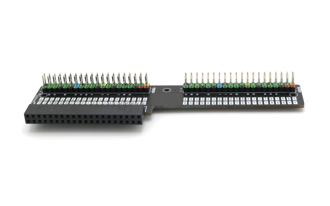 Raspberry Pi 400 GPIO Header Expansion Adapter With Color-Coded Pins - Easy Connection