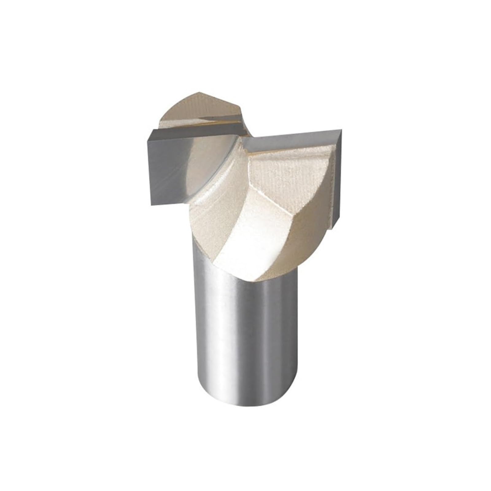 Fresa recta de limpieza inferior for madera dura MDF y contrachapado, broca de carburo de tungsteno con vástago de 1/4 1/2 pulg., 1 pieza(6.35mm x 25.4mm)