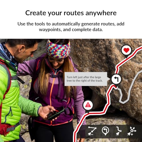 TwoNav Aventura 2 Plus (32 GB) + 1 zone of Great Britain Ordance & Survey Topo 1:50.000 map, handheld GPS with 3.7-inch wide screen, buttons and joystick for mountaineering, trekking or hiking - Image 4