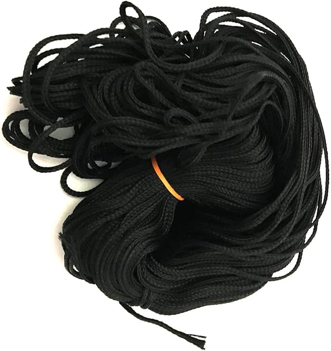 Hilo religioso negro para collar o colgante miniatura 1