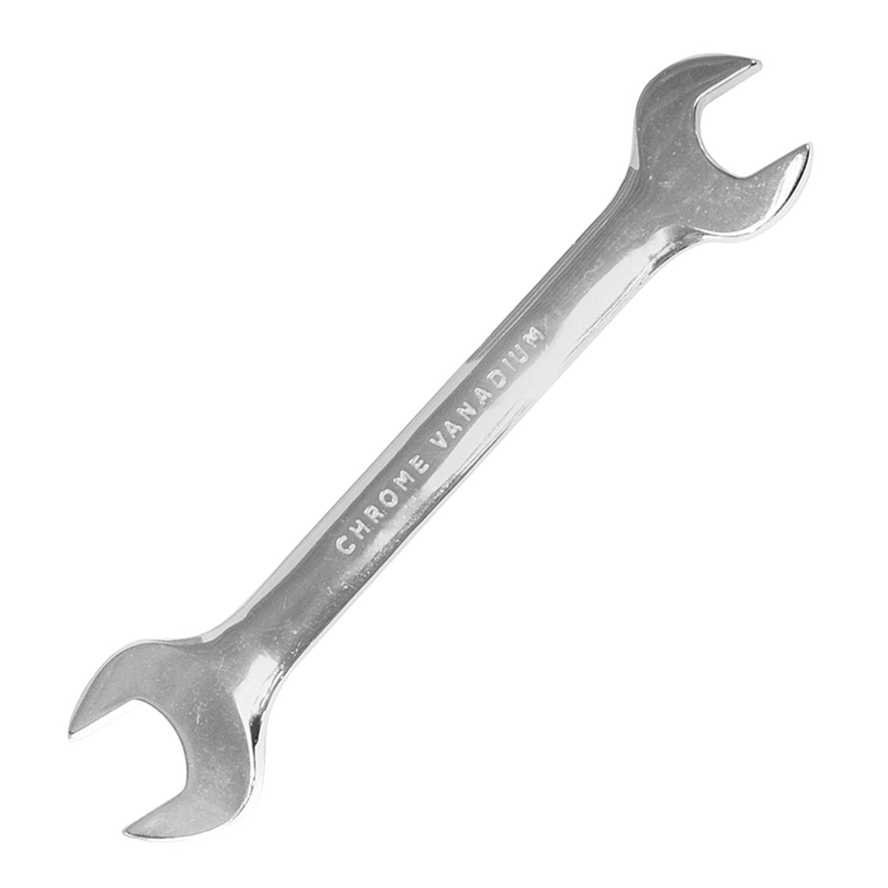 B&Q -   Double Open End Spanner 16mmx17mm Open Ended Wrench Metric Double End Spanner Chrome Vanadium Steel Tight Narrow Space