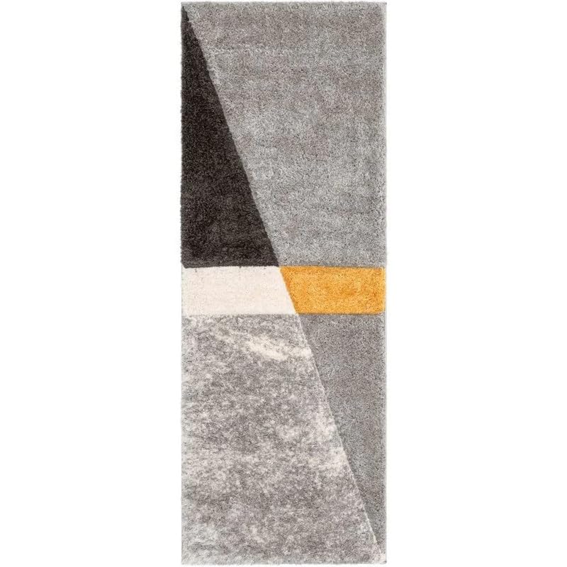Image of Carpet for Living Room, Bedroom and Hall Handmade Microfiber Cozy Soft and Fluffy Shaggy Area Rug with 2 inch Thick Anti Skid Carpet [2x6 Feet Multi 02]
