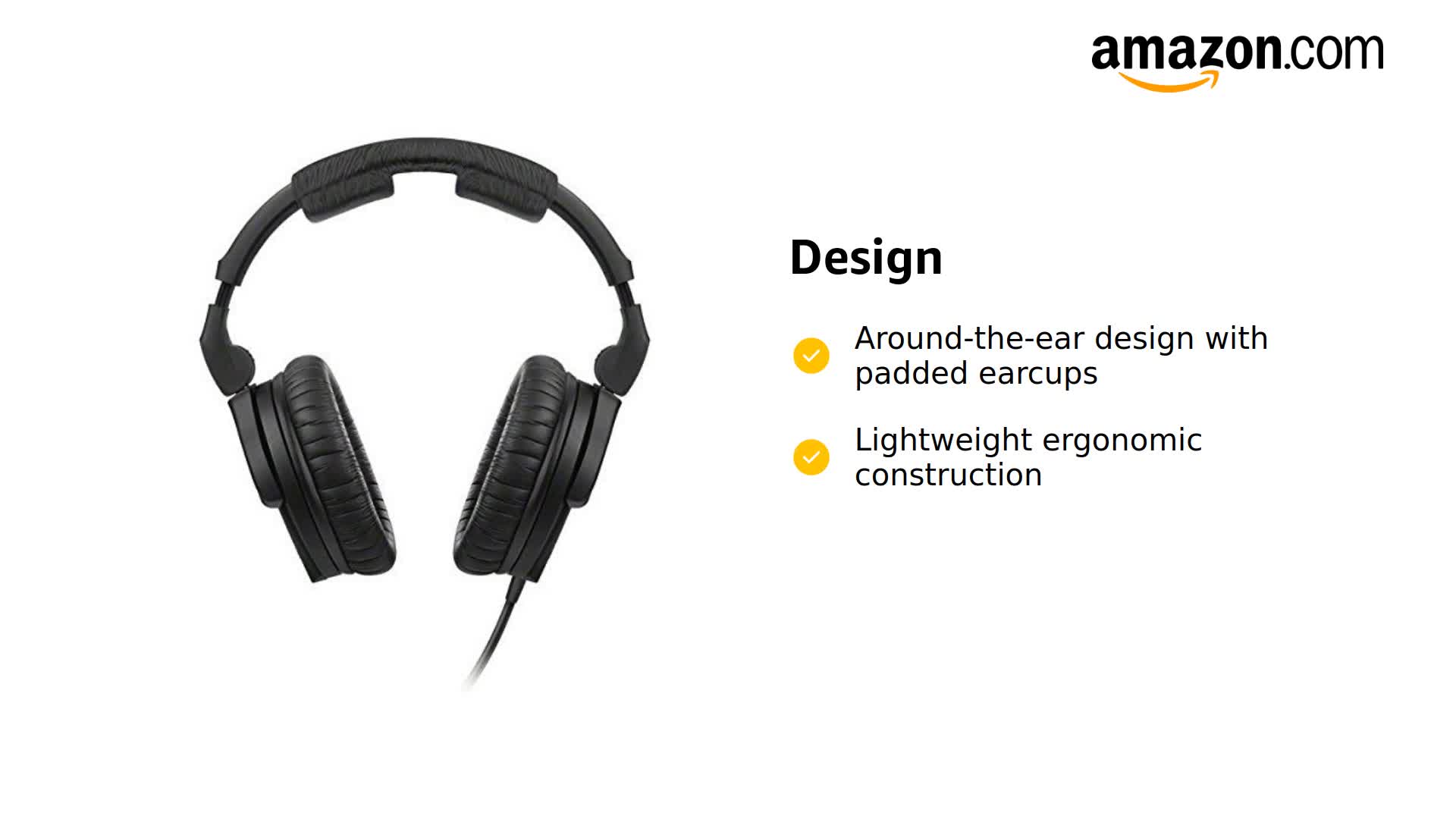 Amazon.com: Sennheiser HD-280 PRO Headphones (SEHD280P) Bundle