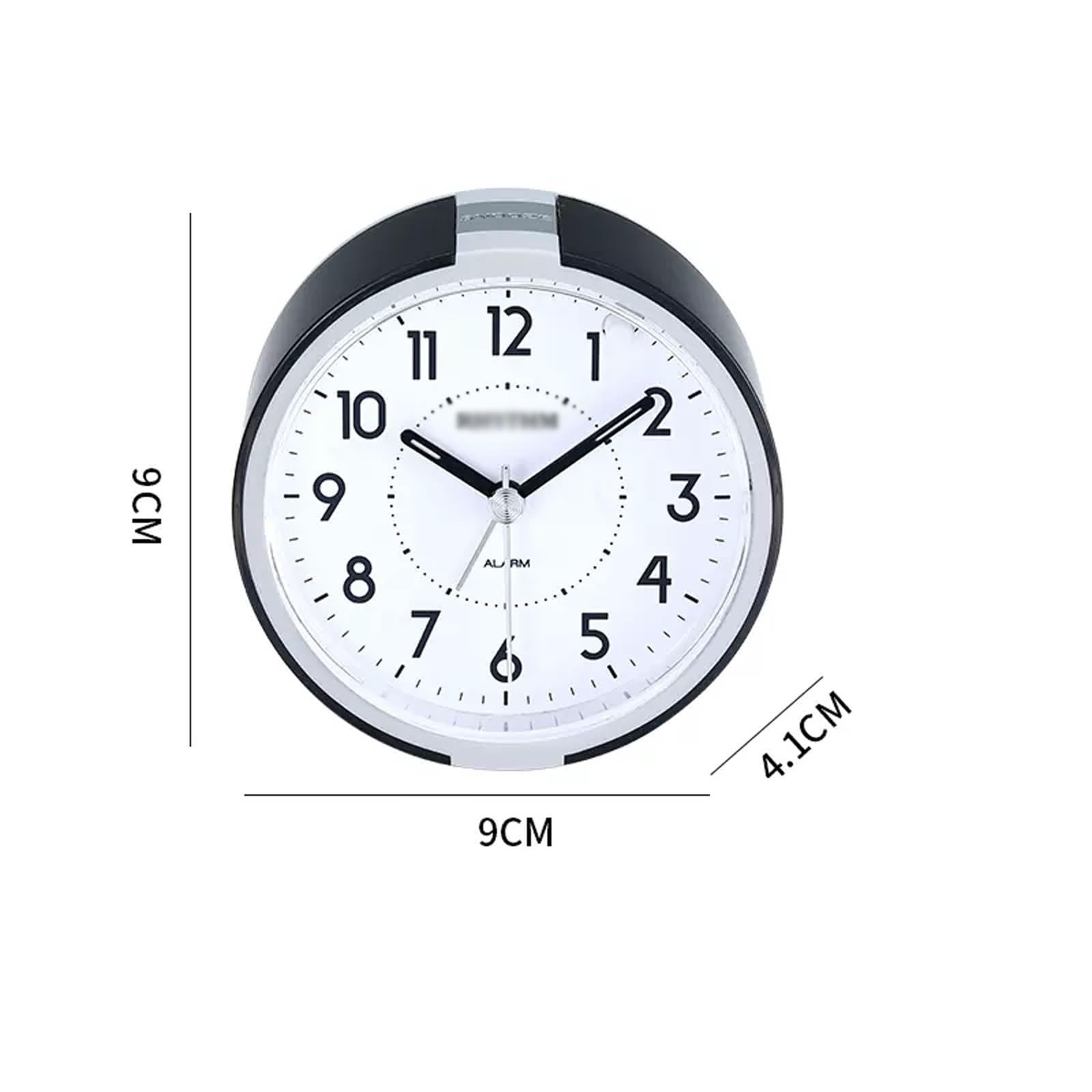 Despertador Relojes De Escritorio for Oficina Reloj Despertador(Negro)