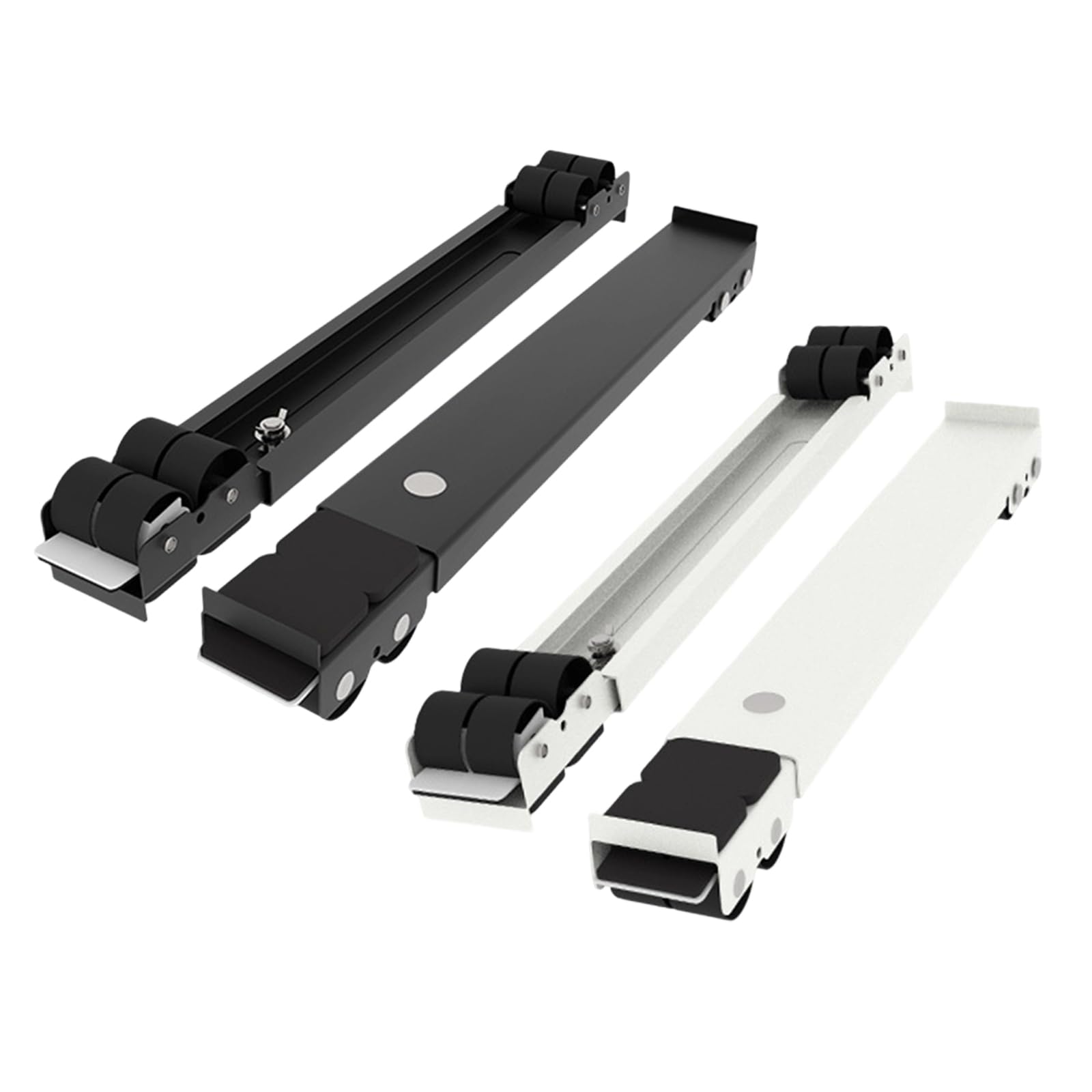 2 soportes ajustables para lavadora, rodillos de repuesto resistentes para muebles, fácil de instalar