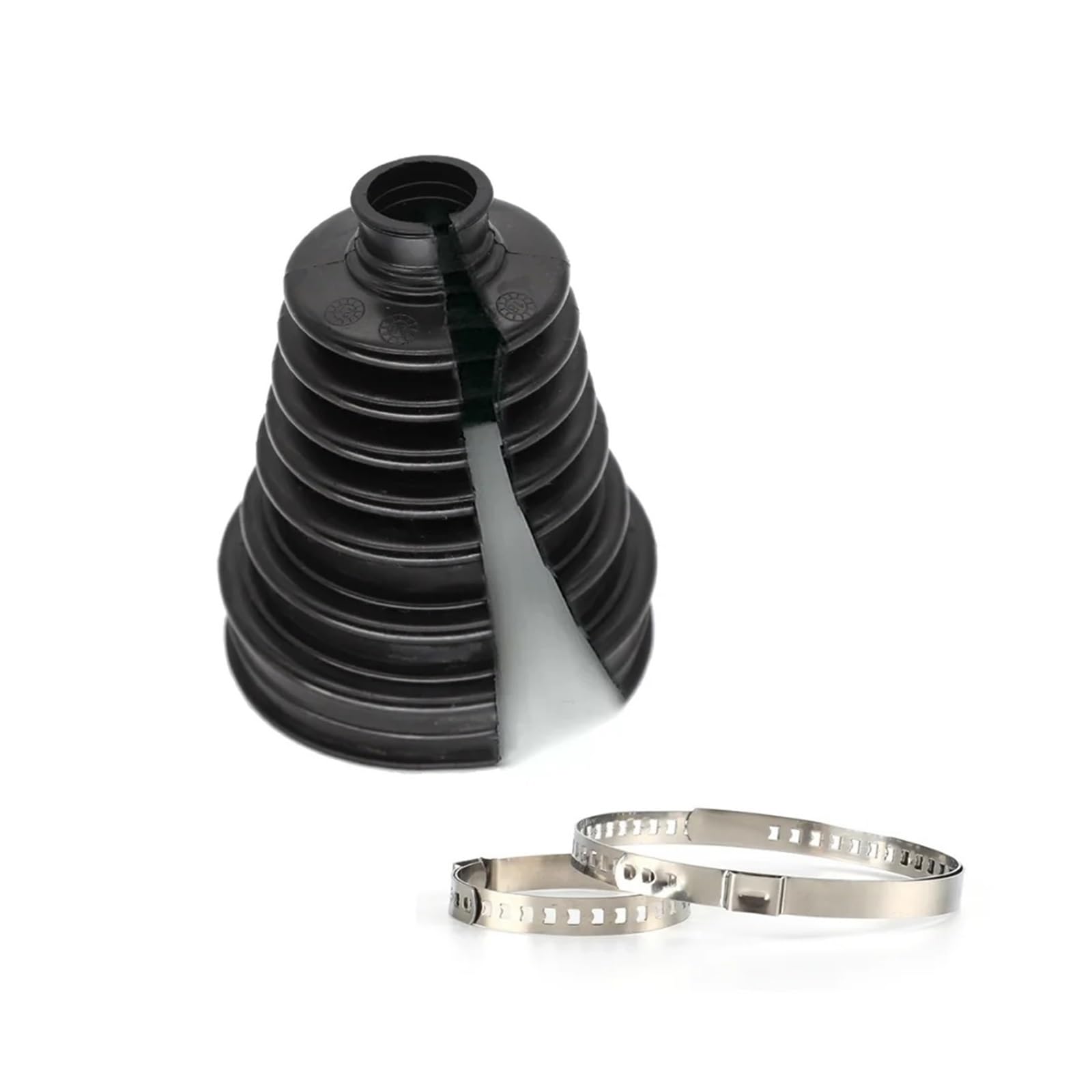 Kit Cuffia Giunto Omocinetico Universale Divisa, Soffietti Esterni In Gomma Elastica Per Albero Di Trasmissione, Facile Da Montare Con Clip E Pinze Per(Boot)